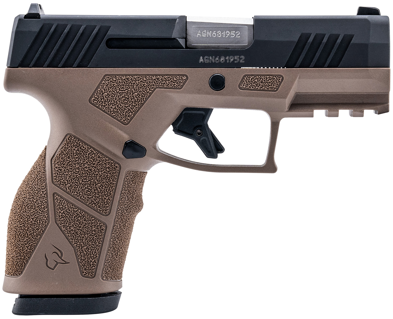 Taurus 1-GX2931B GX2  9mm 13+1 3.37" Matte Stainless Steel Barrel, Matte Black Serrated Stainless Steel Slide, Brown Polymer Frame w/Picatinny Rail, Polymer Grip