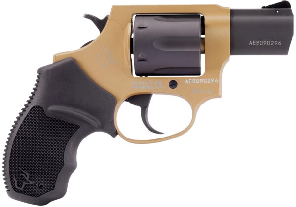 Taurus 2-85621ULC30 856 Ultra-Lite 38 Special 6rd 2" Matte Black Cylinder Cerakote Sabre Sand Transfer Bar Safety