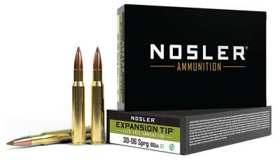 Nosler 40037 E-Tip  30-06Springfield 180gr E Tip Lead Free 20 Per Box/10 Case