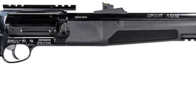 Rossi SCJT4510 Circuit Judge 45 Colt (LC) Caliber or 410 Gauge with 5rd Capacity, 18.50" Barrel, Matte Black Metal Finish & Black Fixed Thumbhole Stock Right Hand (Full Size)