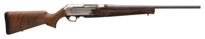 Browning 031047227 BAR MK3 Full Size 7mm Rem 3+1 24" Blue Polished Sporter Barrel, Drilled & Tapped Engraved Matte Nickel Aluminum Receiver, Fixed Oiled Turkish Walnut Stock, Right Hand