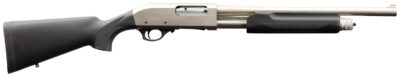 Charles Daly 930228 301 Tactical 12 Gauge Pump 3" 5+1 18.50" Black Vent Rib Barrel, Nickel Aluminum Receiver, Fixed Black Synthetic Stock