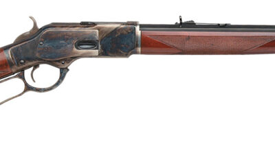 Taylors & Company 550175 1873 357 Mag Caliber with 10+1 Capacity, 20" Blued Octagon Barrel, Color Case Hardened Metal Finish & Walnut Fixed Pistol Grip Stock Right Hand (Full Size)