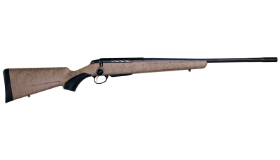 Tikka JRTXRT331R10 T3x Lite 300 Win Mag 3+1 24.30" Fluted/Threaded, Black Barrel/Rec, Black Webbed Tan Roughtech Synthetic Stock, Interchangeable Grip, Muzzle Brake