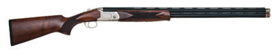 Mossberg 75472 Gold Reserve  Full Size 12 Gauge Break Open 3" 2rd 30" Blue Polished Vent Rib Barrel, Silver Polished Stainless Steel Engraved Receiver, Fixed Black Walnut Stock, Right Hand