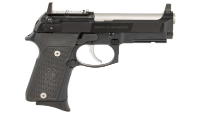 Langdon Tactical Tech LTT92CTJRR Beretta 92 Elite Compact 9mm Luger 15+1 4.25" Stainless Target Crown Steel Barrel, Black Optic Cut/Serrated Steel Slide, Black Black VZ G10 Grip