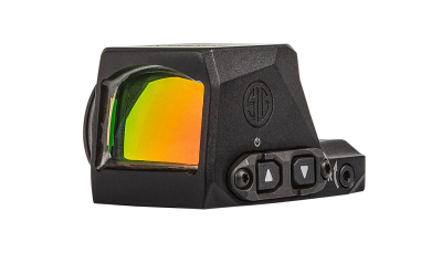 Sig Sauer Electro-Optics SORX1200 Romeo-X Compact Black Anodized 1 x 24 mm 2 MOA Red Dot/32 MOA Circle Multi Reticle