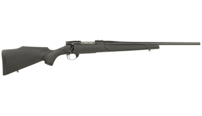 Weatherby VTX350NR0O Vanguard Obsidian Full Size 350 Legend 5+1 20" Blued #2 Contour Barrel, Blued Drilled & Tapped Steel Receiver, Black Monte Carlo Synthetic Stock