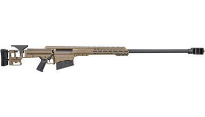 Barrett 19612 MRAD ELR 416 Barret 10+1 36" Fluted Barrel, FDE, M-Lok Handguard, Folding Adj. Stock, Magpul Grip, Adj. Match Grade Trigger, Muzzle Brake