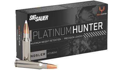 Sig Sauer E3006PH18020 Platinum Hunter  30-06Springfield 180gr 20 Per Box/10 Case
