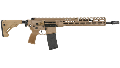 Sig Sauer RMCX556N16BIR MCX Spear LT 5.56 NATO 30rd 16" Black FNC Flat Dark Earth Aluminum Stock