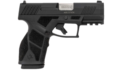 Taurus 1-GX2931-10 GX2  Compact Frame 9mm Luger 10+1 3.38" Black Steel Barrel, Matte Black Serrated Alloy Steel Slide, Black Polymer Frame w/Picatinny Rail, Polymer Grip