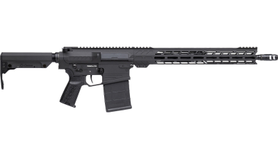 CMMG 33A590C-AB Resolute MK3 8.6 Blackout 20rd 16.10" Black Nitride 7075-T6 Aluminum Receiver 15" M-LOK Handguard CMMG Zeroed Grip