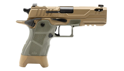 Oa Defense OA2311CPROPLSHDSPRT17 2311 Compact Pro Plus Kit 9x19 17rd 4.25" Black DLC Ported Barrel High Desert Sage Optic Ready 17-4 Stainless Steel Slide High Desert Sage Polymer Grip Ambidextrous