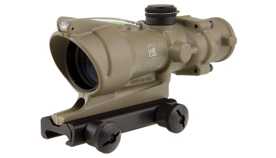 Trijicon TA31D100313 ACOG  4x32mm Chevron Reticle FDE