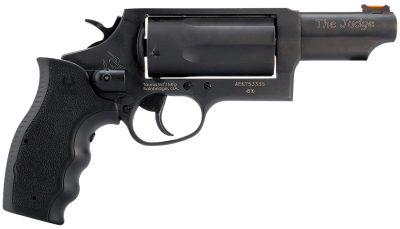 Taurus 2-441031TVL Judge w/Laser Compact 45 Colt (Long Colt) 410 Bore 5rd 3" Matte Black Alloy Steel Barrel, Cylinder & Frame, Viridian Laser, Transfer Bar Safety
