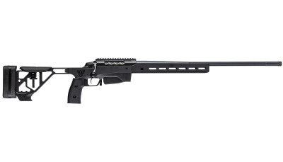 Tikka JRTXAGB37024 T3x Ace Game 7mm Rem 10+1 24" Fluted Threaded Barrel, Black Cerakote Picatinny Rail Aluminum Receiver, M-LOK Handguard, Adjustable Aluminum Stock, Black Polymer Grip