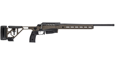 Tikka JRTXAGM37024 T3x Ace Game 7mm Rem 10+1 24" Fluted Threaded Barrel, Bronze Cerakote Picatinny Rail Aluminum Receiver, M-LOK Handguard, Adjustable Aluminum Stock, Black Polymer Grip