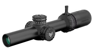 Swampfox Optics ARH18241B Arrowhead  Black 1-8x24mm 30mm Tube Guerrilla Dot BDC Reticle