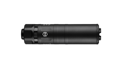 Maxim Defense MXM48217  MS-9 9mm 1.375" Black Aluminum/Stainless Steel