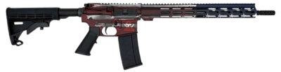 GLFA GL15223 F-AMF   223 WYLDE RIFLE B-WORN FLAG