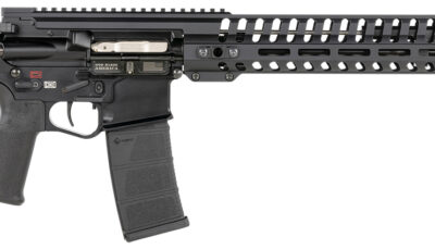 Patriot Ordnance Factory 01143 P415 Edge 223 Rem,5.56x45mm NATO 16.50" 30+1 Black Hard Coat Anodized 6 Position MFT Stock