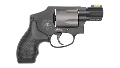Smith & Wesson 163062 Model 340 Personal Defense 357 Mag Or 38 S&W Spl +P 1.88" Black Stainless Steel Barrel, 5rd Titanium Cylinder , Black Scandium Alloy J-Frame , HiViz Fiber Optic Green Front Sight