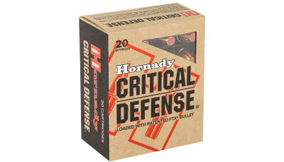 Hornady 90900 Critical Defense  45ACP 185gr Hornady Flex Tip eXpanding 20 Per Box/10 Case
