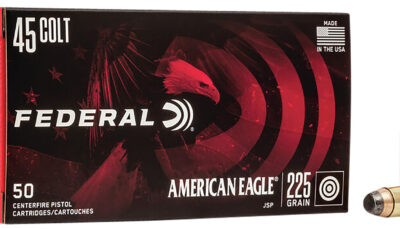 Federal AE45LC American Eagle Handgun 45Colt 225gr Jacketed Soft Point 50 Per Box/20 Case