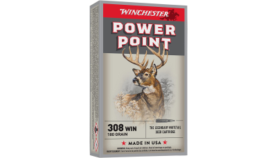Winchester Ammo X3086 Power-Point  308Win 180gr 20 Per Box/10 Case