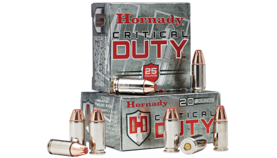 Hornady 90236 Critical Duty  9mmLuger 135gr Hornady FlexLock 25 Per Box/10 Case