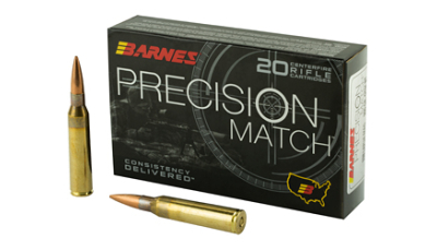 BARNES PREC MTH 338LAP 300GR 20/200