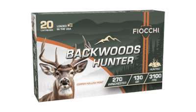 FIOCCHI BKW HNTR 270WIN 130GR 20/200
