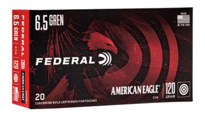 FED AM EAGLE 6.5GRN 120GR OTM 20/200