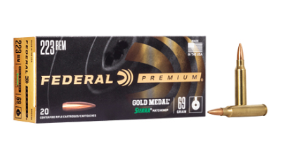 FED GOLD MDL 223REM 69GR BTHP 20/200