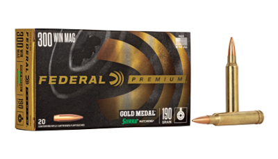 FED GOLD MDL 300WN 190GR BTHP 20/200