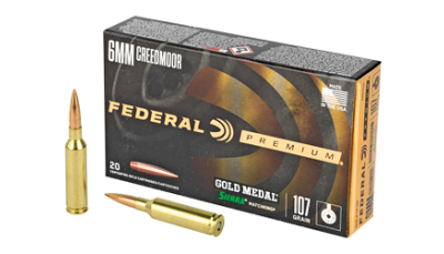 FED GOLD MDL 6MMCRD 107GR SMK 20/200