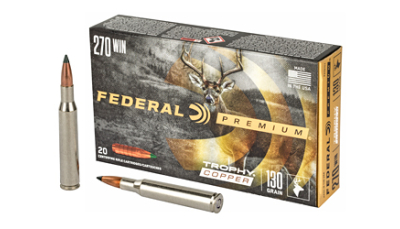 FED PRM 270WIN 130GR TRPHY COPPER 20