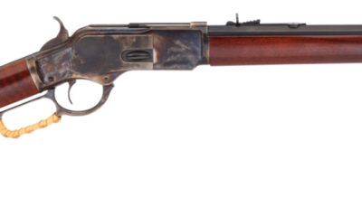 Taylors & Company 550172COM 1873 Comanchero 45 Colt (LC) Caliber with 10+1 Capacity, 20" Blued Barrel, Color Case Hardened Metal Finish & Walnut Straight Stock Right Hand (Full Size)