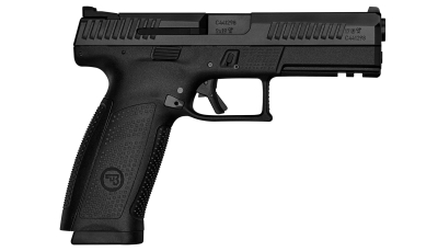 CZ-USA 91540 P-10 F  9mm Luger 19+1 4.50" Black Steel Barrel, Black Nitride Serrated Steel Slide, Black Polymer Frame w/Picatinny Rail, Black Interchangeable Backstrap Grip