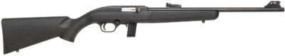 Mossberg 37071 702 Plinkster Bantam Youth 22 LR 10+1 18" Blued Steel Barrel, Blued 3/8" Dovetail Receiver, Black Fixed Synthetic Stock, Right Hand