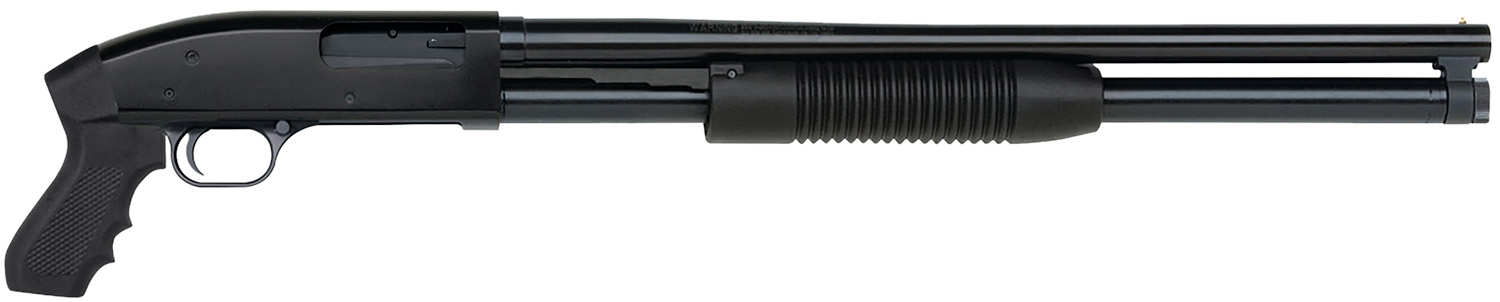 Maverick Arms 31080 88 Cruiser 12 Gauge 7+1 3" 20" Blued Barrel w/Cylinder Bore, Bead Sights, Dual Extractors, Anti-Jam Elevator, Synthetic Pistol Grip Stock w/Ribbed Forearm, Cross-Bolt Safety