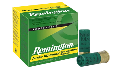 Remington Ammunition 26676 Nitro Magnum  12Gauge 2.75" 1 1/2oz 2Shot 25 Per Box/10 Case