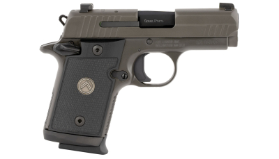 Sig Sauer 938M9LEGION P938 Micro-Compact Legion 9mm Luger 3" 10+1 Legion Gray Cerakote Elite Legion Gray Cerakote Stainless Steel Black G10 Grip X-Ray3 Night Sight