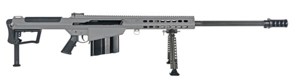 Barrett 18067 M107A1  50 BMG 29" 10+1 Tungsten Gray Cerakote Tungsten Gray Fixed with Sorbothane Recoil Pad Stock Black Polymer Grip