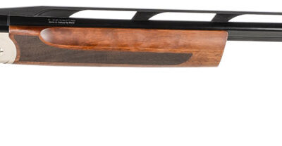 TriStar 35411 TT-15A Mono Trap Full Size 12 Gauge Break Open 2.75" 1rd 34" Black Vent Rib Barrel, Silver Steel Receiver, Adjustable Walnut Stock, Beretta/Benelli Mobil Ext Chokes, Right Hand