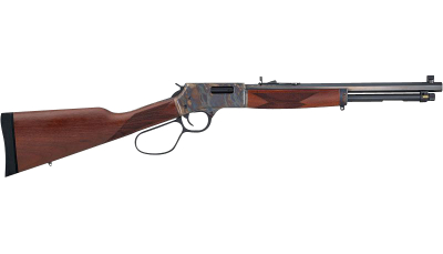 Henry H012GRCC Big Boy Carbine Side Gate Full Size 44 Mag 7+1 16.50" Blued Octagon Barrel, Color Case Hardened Steel Receiver, American Walnut Wood Stock Right Hand