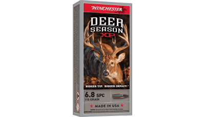 Winchester Ammo X68SPCDS Deer Season XP 6.8mmRemSPC 115gr Extreme Point 20 Per Box/10 Case