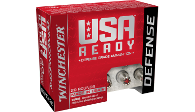 Winchester Ammo RED40HP USA Ready 40S&W 170gr Hex Vent Hollow Point 20 Per Box/10 Case