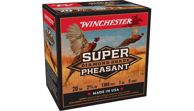 Winchester Ammo SPDG205 Super Pheasant Diamond Grade 20Gauge 2.75" 1oz 5Shot 25 Per Box/10 Case